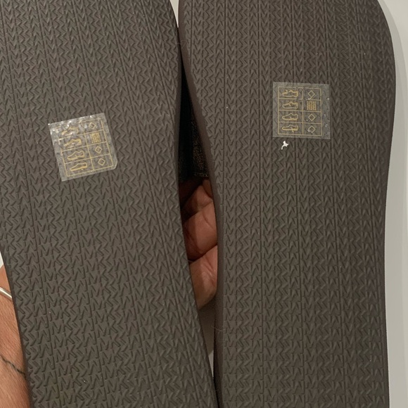 New Wade Michael Kors Dark Brown Logo Slides without box size 9 brown - Picture 5 of 6